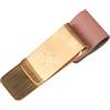 Kokonote Fermasoldi Uomo Rosa Nude - Portapenna per Agenda con Dettagli Dorati e Passante in PU | Cancelleria Ufficio, Basic Studio Collection