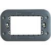 Bticino SH4703F Axolute Supporto, 3M con Viti, Multicolore