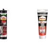 Pattex Bundle Pattex SP 101 Instant Tack Adesivo sigillante, applicabile sul bagnato, bianco, cartuccia da 280 ml & Pattex SP 101 Instant Tack Adesivo sigillante, bianco, tubo da 80ml