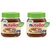 Nutella Plant-Based - Crema Spalmabile alle Nocciole e Cacao, Vegana, Senza Lattosio* e Senza Glutine, Ideale a Colazione per Vegani e Intolleranti al Lattosio, Vasetto da 350 Grammi (Confezione da 2)