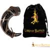 Lord of Battles Corno per bere vichingo medievale con corda in pelle