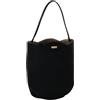 Camomilla Milano Borsa a Spalla Donna, Similpelle, Collezione Tulip, Misura L, Colore Nero