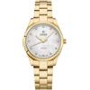 COVER CO224 Valentina Mini orologio da donna con cinturino in acciaio inox e vetro zaffiro 5 ATM, oro/madreperla