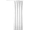 Gardinia Sehlbach Tenda pronta per l'uso con fettuccia, In voile uni, Crema, 135 x 245 cm, Traslucida, Aspetto elegante, Uso versatile, Certificato Oeko-Tex