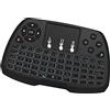 SHUAIGUO Retroilluminazione 2,4 GHz Tastiera wireless Touchpad Mouse Telecomando portatile 4 colori Retroilluminazione per Android TV BOX Smart TV PC Notebook