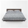 osama home GUZZINI - Completo Letto Matrimoniale Lenzuola Matrimoniali Cotone 100% Organico 240x280 + Lenzuolo con Angoli Matrimoniale Coprimaterasso Sotto 180x200 Materasso h30 cm + 2 Federe Cuscino Letto 50x80