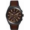 Fossil Orologio Everett da uomo, Movimento cronografo al quarzo con cinturino in acciaio inossidabile o in pelle