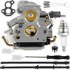 ZAMDOE 506450501 Carburatore per Husqvarna 140 135E 135 140E 435 440 435E 440 440E Ricambi per motoseghe per Jonsered CS2240 CS2240S CS410 per Craftsman 358381800 Sostituisce per Zama C1T-EL41A