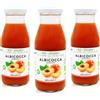 Agricola Miglioretti - Succo di albicocca 3x200 ml - 100% Biologico, Spremuta a Freddo senza Zuccheri Aggiunti - Prodotto Italiano Naturale e Dissetante