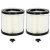 SAFE 'N CLEAN 2x Filtro a cartuccia compatibile con Karcher Aspirapolvere WD3 Premium, WD2, WD 3 P, MV2, MV 3, A2054, … alternativa all'originale 6.414-552.0, 6.414-772.0, 6.414-547.0