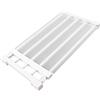 Tudaheuiy Scaffale di Tensione per Armadio, Espandibile Scaffale Senza Chiodi Armadio Divisorio di Stoccaggio Tubo In Acciaio PP Ripiano Espandibile per Guardaroba, Armadietto, Bagno, Cucina, Libreria (50‑80cm)
