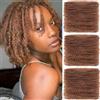 kachanaa Kackanaa - Confezione da 3 extension per capelli ricci afro, 40,6 cm, confezione da 3 ciocche di capelli castani Marley Twist, per riparazione di mini torsioni e ritorti, 30 g/confezione