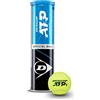 DUNLOP Palla da tennis Dunlop ATP - per terra battuta, campo duro ed erba - palla professionale (1x4 Tin)
