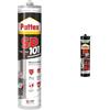 Pattex Bundle Pattex SP101 Transparent, Silicone trasparente per interni ed esterni, Sigillante polimerico in cartuccia da 280ml & Pattex SP 101 Instant Tack Adesivo sigillante, cartuccia da 280 ml