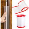 Dilireba 2Pcs Anti-Pizzico Porta Guardia, Fermaporta Sicurezza per Bambini, Protezioni a Morsetto per Porte, Salvadita Proteggi Pizzico per Scuola Materna, Aula, Camera da Letto (17 * 120cm, unità, 2)