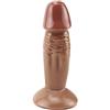 TRQOYTU Piccolo Vibratore Realistico - Dildo Anale Deluxe Replica Del Pene Morbido E Vellutato Con Ventosa Super Forte Giocattolo Sessuale Per Principianti Per Donne Per Climax Anali E Vaginali