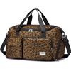BAGROUPS Borsone da Viaggio 40x20x25 Ryanair 20L Pieghevole Borsa da Cabina Borsa da Weekender Impermeabile per Donna e Uomo con Cabina per Scarpe Sport Palestra Borsas Tote Borsas da Ospedale Marrone