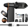 K&F CONCEPT BS500M 2 in 1 Soffiatore Aspiratore Elettrico 300000 RPM Magnetico, Aria Compressa Spolverino Air Duster | 2 Luci | Motore Brushless | Pulizia PC,Tastiere,Auto e Ambienti Esterni