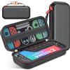 Coogamefly Custodia per Switch 2, custodia protettiva portatile, compatibile con console Nintendo OLED/Swicth 2, borsa da viaggio impermeabile per Nintendo Switch Case accessori