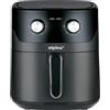 alpina Friggitrice Aria 6L - Air Fryer per 4 a 6 Persone - Friggitrice ad Aria con Temperatura Regolabile da 80°C a 200°C - Airfryer con Timer fino a 60 Minuti - Nero