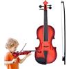 Naqqios Tiny Violino Con Suono - Violino Giocattolo, Violino Dello Strumento Per Bambini | Strumento Musicale Per Bambini Violini Regolabile Per Principianti Per Ragazzi Ragazze Del Viaggio Di Viaggio Di Viag