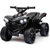 PortoAlegre Quad Elettrico 6v Per Bambini, Auto Elettrica Per Bambini Con Luci a LED e Musica, 1,5-3 Km/h, Clacson, ATV Per Bambini Dai 3 Anni in Su