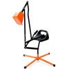 RELAX4LIFE Ruspa Giocattolo Escavatore Cavalcabile per Sabbiera con Sedile in metallo, Girevole a 360° e 4 Ruote, 3 Anni+ (2 -ARRANCIONE)