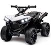 PortoAlegre Quad Elettrico 6v Per Bambini, Auto Elettrica Per Bambini Con Luci a LED e Musica, 1,5-3 Km/h, Clacson, ATV Per Bambini Dai 3 Anni in Su