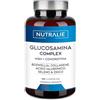 NUTRALIE Glucosamina Condroitina MSM, Collagene con Acido Ialuronico, Boswellia, Selenio e Zinco - Glucosamina Complex 120 compresse Nutralie