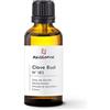 Naissance Olio Essenziale di Chiodo di Garofano (No. 183) 50ml - 100% Puro, Naturale, Cruelty Free, Distillato a Vapore e Non Diluito - Usato in Aromaterapia, Massaggio e Diffusori - Aroma Piccante