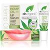 Dr Organic Hemp Oil Siero Labbra all'olio di Semi di Canapa 10 ml