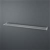 Viverso x steel barra portasciugamani doppia La: 820 A: 20 P: 120 mm, VX4701BS, x steel acciaio inox spazzolato [Accessori Bagno > Portasciugamani]