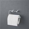 Viverso x steel porta rotolo, aperto, mobile, VX2100BS, x steel acciaio inox spazzolato [Accessori Bagno > Porta Rotolo]
