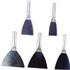 Veemoon 5 Pezzi set di spatole strumento raschietto Cutter raschietto di vernice Spatola mastice taglio frattazzo per intonaco strumenti di pulizia utile raschietto per muro acciaio