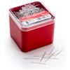 Leone DELL'ERA Spilli Inflex - in acciaio temperato nichelato - Scatola da 500 g., N°8 mm 0,60 x 34