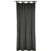 Gardinia Sehlbach Tenda pronta per l'uso con occhielli, Tinta unita, Grigio, 135 x 235 cm, Traslucida, Montaggio semplice, Certificato Oeko-Tex, Eleganza senza tempo, Sensazione ambiente arioso
