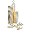 Joseph Joseph PegStore Set di 30 Mollette per Bucato, Plastica Riciclata resistente ai raggi UV