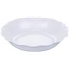 Villa d'Este Home Tivoli 1996 Set 2 Insalatiera tonda 25 cm in vetro opalino, bordo smerlato