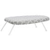 Amazon Basics Asse da stiro da tavolo con gambe pieghevoli, copertura rimovibile, Traliccio, Chevron, 59.9 x 36.3 x 18 cm
