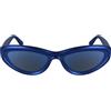 CALVIN KLEIN JEANS CKJ24624S Occhiali, Blue Flash, Taglia Unica Donna