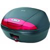 GIVI VALIGIA E450 SIMPLY II MONOLOCK NERO CON PIASTRA E KIT UNIVERSALE
