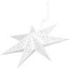 Artibetter 1pezzi Lampada Da Tavolo Forma Di Stella Per Decorazioni Natalizie Lampada Da Soffitto Festiva Per Casa Centro Commerciale e Feste Di Natale Completa Di Paralume e Cavi
