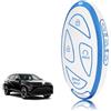 TOOMUME Cover Chiave Auto per Hyundai Kona SX2 Tucson NX4 Ioniq 6 5 Staria | Silicone Morbido, Antiurto, Anticaduta, Antigraffio, Custodia Protettiva Chiave per Santa Fe Grandeur GN7 Sonata Elantra