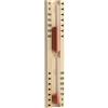 TFA Dostmann Clessidra per sauna, 40.1046, in faggio, accessori per sauna, da 0 a 30 minuti, marrone-rosso