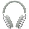 AUDALA P5 Cuffie Gaming Bluetooth 5.3 Wireless, Headphones Con Filo Con Microfono Over Ear Leggeri Regolabili Senza Fili,TF,Per Sport/Running/Palestra/Viaggi,Per iPhone/Android/Samsung/TV/PC (Argento)