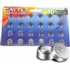 Cattle 24 x LR44 AG13 batteria a bottone alcalino Batterie a moneta 1,5 volt Ultra lunga durata senza mercurio A76/357/303/SR44/GPA76