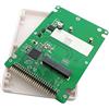 ChenYang mSATA Mini SATA SSD a IDE 44Pin 2.5 pollici Hard Disk Case Enclosure Box Bianco per Notebook Laptop