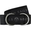 NORTH SAILS Cintura 623263 Logo All Over Uomo Poliestere Nero