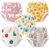 Aolso Cotone Mutandine di Apprendimento per Bambino,5PCS Pantaloni da Vasino,Pannolini Lavabili Riutilizzabile Copripannolino Neonato,Pannolini-Orso Polare 110