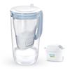 Brita - Caraffa Filtrante Caraffa In Vetro-bianco/trasparente/azzurro